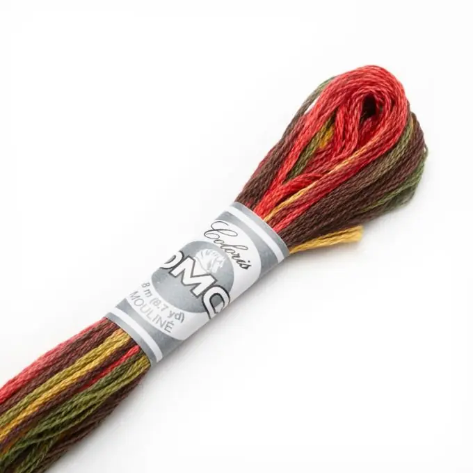 Mouliné-Faden Variation für Stickerei – Rot und Braun – COL 4511 Sonderaktion