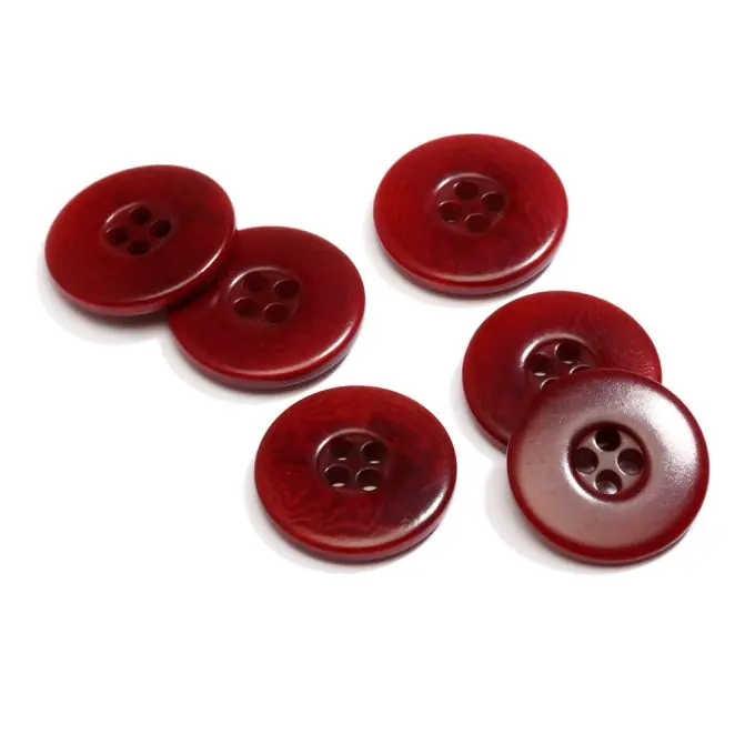 Nur Für Kurze Zeit Knöpfe 4 Löcher Coroza pflaume