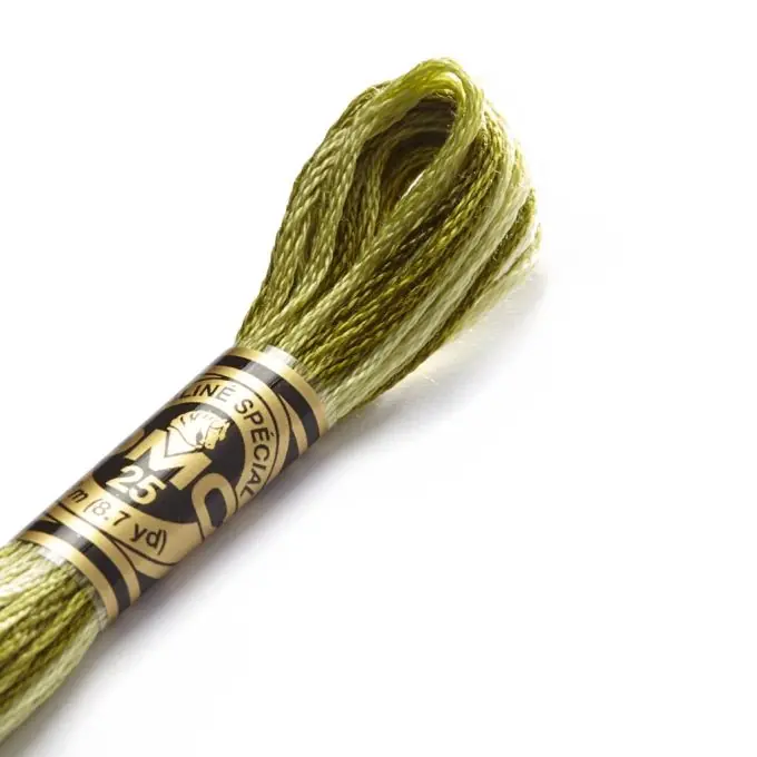 Mouliné-Faden für Stickerei – Grüntöne – COL 94 Rabatt