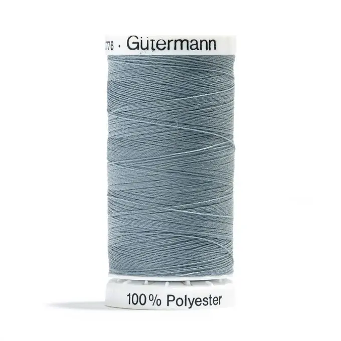 Premium Polyestergarnspule Gütermann – Grau – Schwarz – COL 788