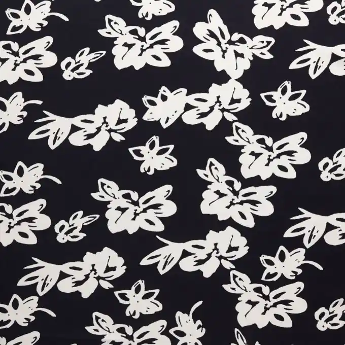 Beliebt Blumenmuster Polyester 145cm Breite – Stoff Meterware