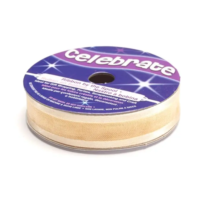 Nur Heute Organzabandspule, gelb