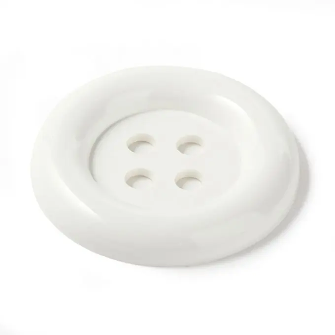 Clown-Knopf 54mm Weiß Versand Am Gleichen Tag