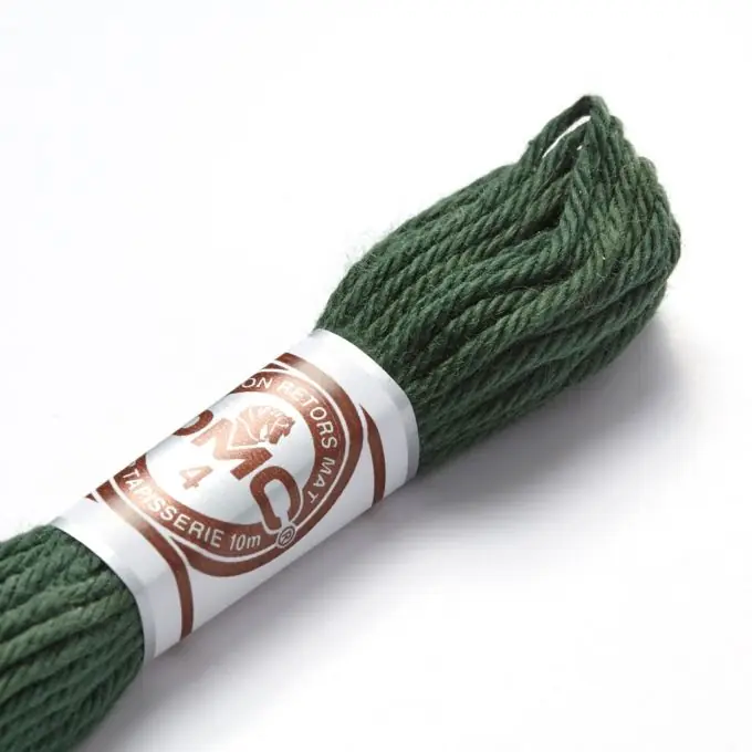 Zwirnsfaden für Stickerei, mattes Grün – COL 2890 Nur Heute