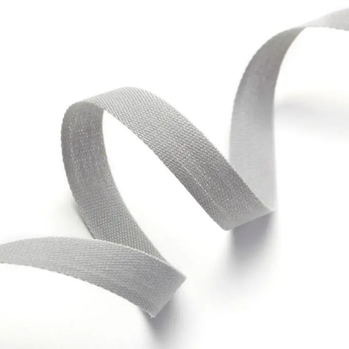 Baumwollband, grau Billig