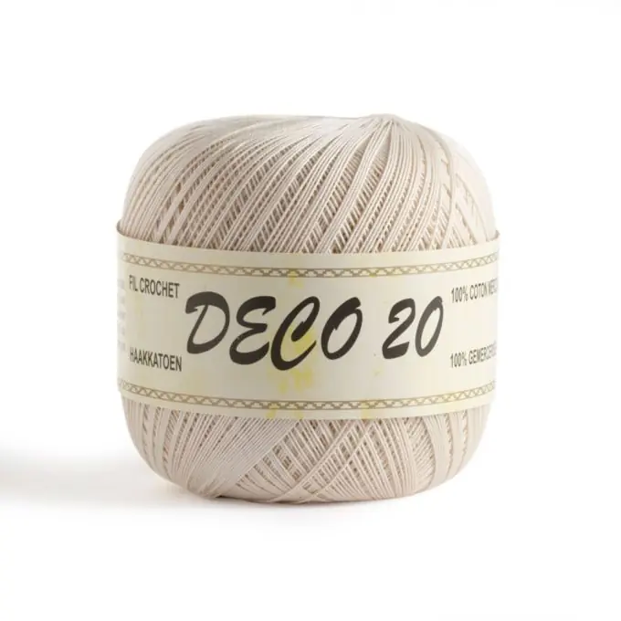 Meistverkauft Knäuel Häkelgarn Baumwolle 50 g, weiß