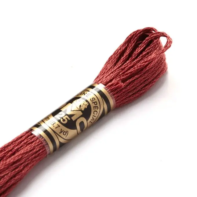 Neue Kollektion Mouliné-Faden für Stickerei – Rosa-violette Töne – COL 3721