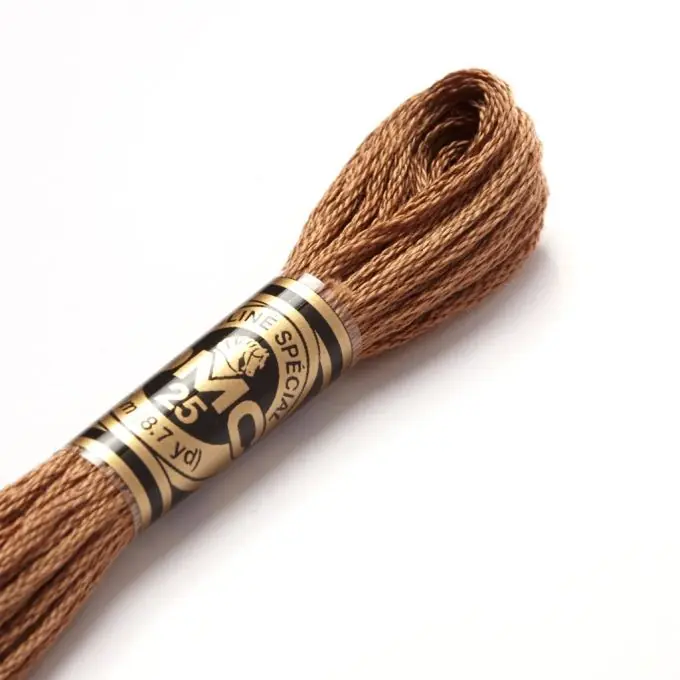 Neu Mouliné-Faden für Stickerei – Brauntöne – COL 3862
