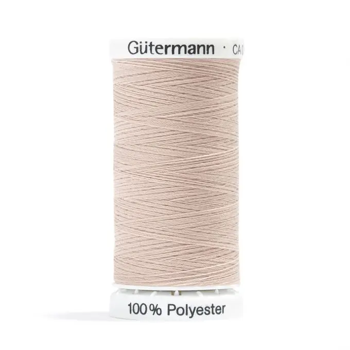Limited Edition Polyestergarnspule Gütermann – Beige – Braun – COL 121
