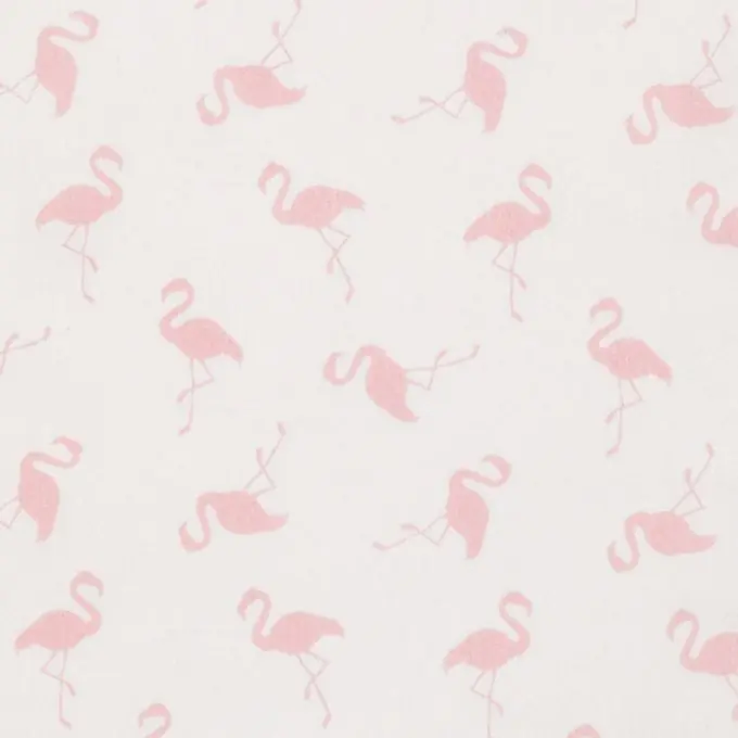 Bestseller Mini Flamingo Druck Cretonne Stoff – 160cm Breite