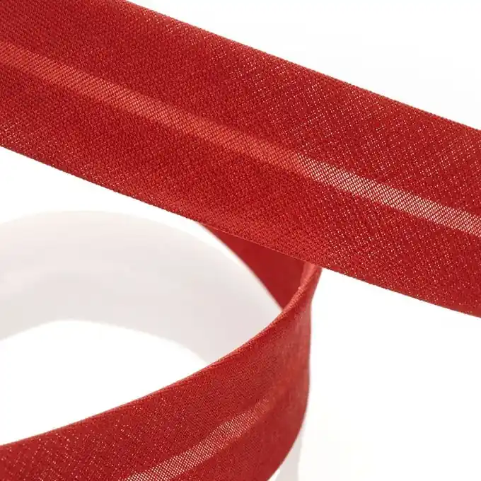Schrägband für alle Textilien – Rostfarben 20 mm Neu