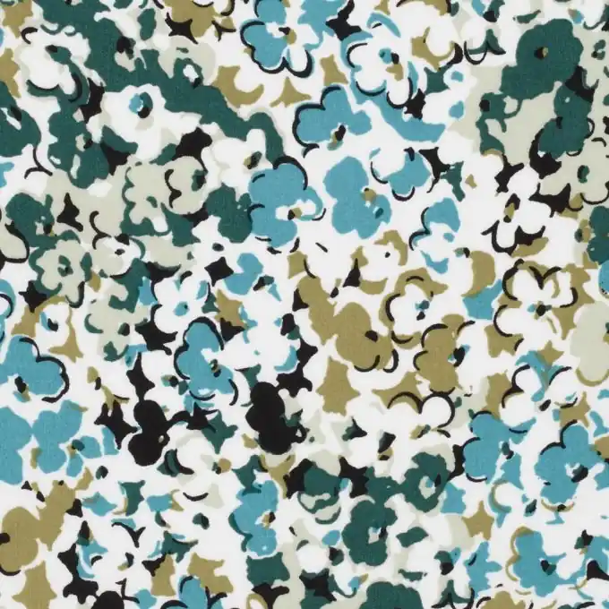 Heißes Angebot Viskosestoff Blumenmuster 145cm Breite