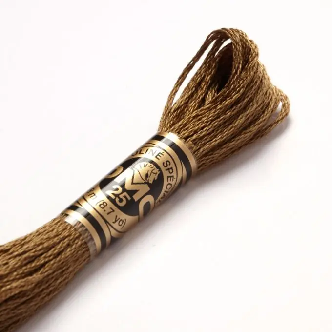 Sofort Bestellen Mouliné-Faden für Stickerei – Brauntöne – COL 610