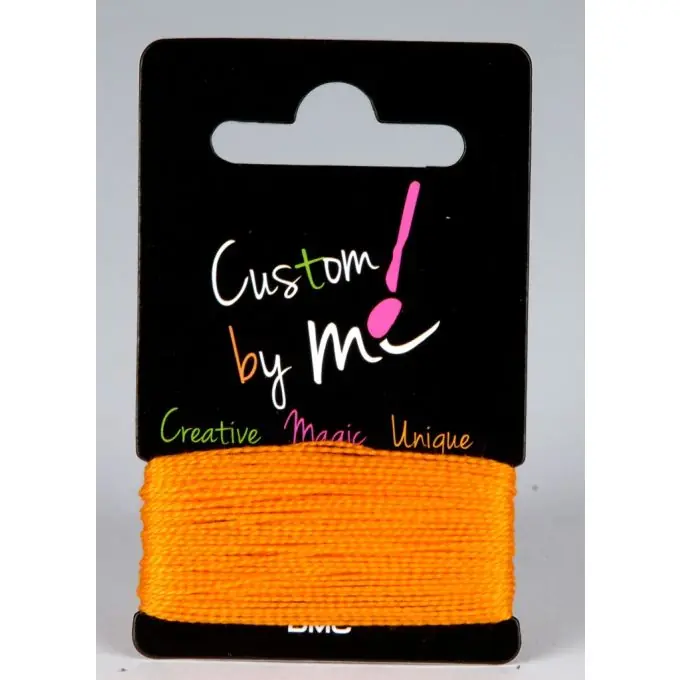 Orangefarbenes Stickgarn Custom By Me – Unifarben Markenprodukt