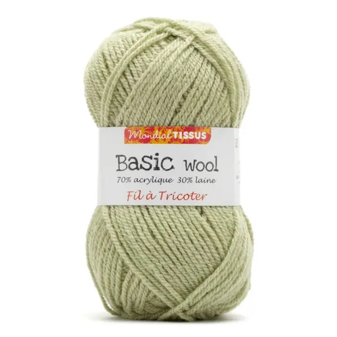 Strickgarn MT Basic Wool grün Versand Am Gleichen Tag