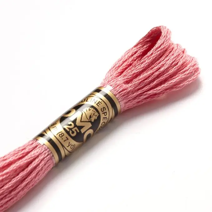 Preisknaller Mouliné-Faden für Stickerei – Rosa-violette Töne – COL 962