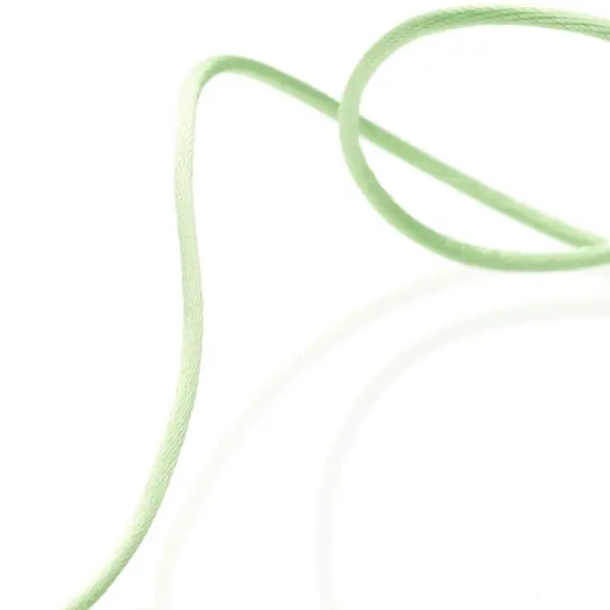 Ausverkauf Kordel, anisgrün, 2 mm