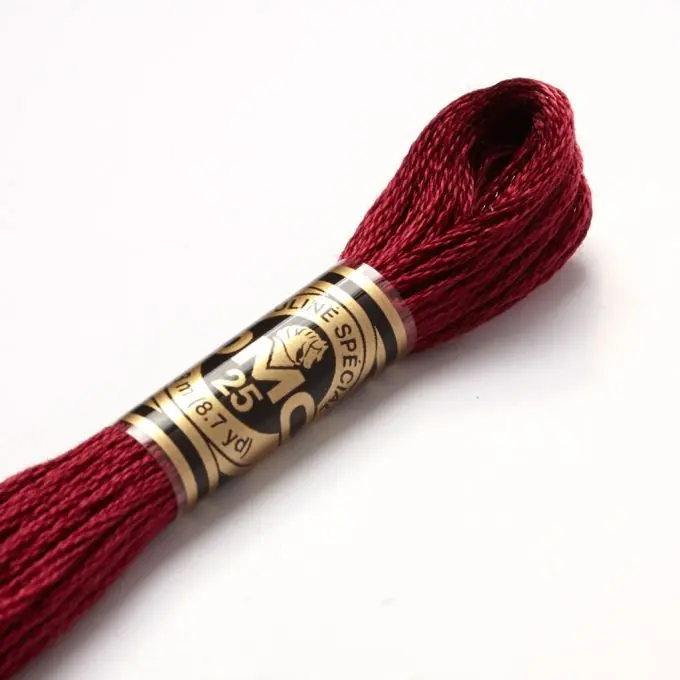 Jetzt Bestellen Mouliné-Faden für Stickerei – Rottöne – COL 814