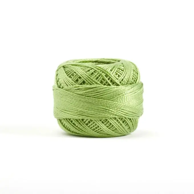 Großhandel Perlgarnknäuel, 10 g, hellgrün