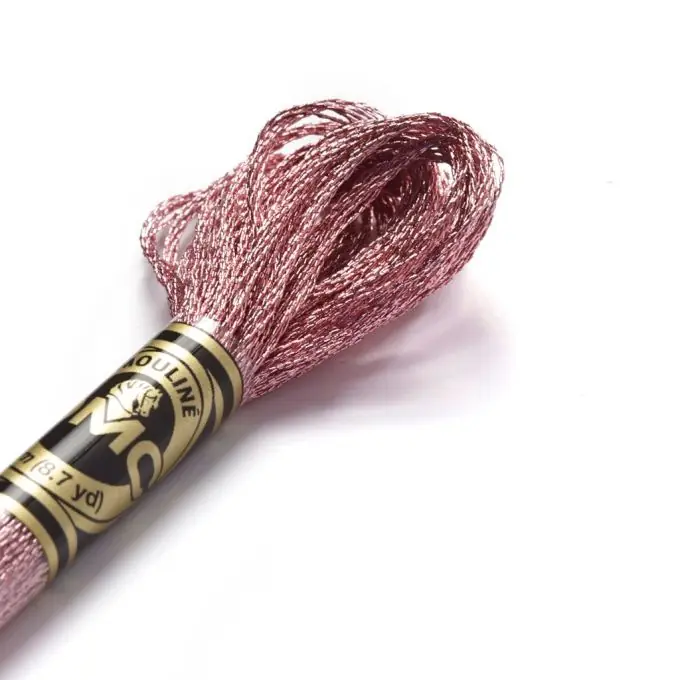 Letzte Chance Mouliné, metallisiert, 8-m-Strang, violett – COL E316