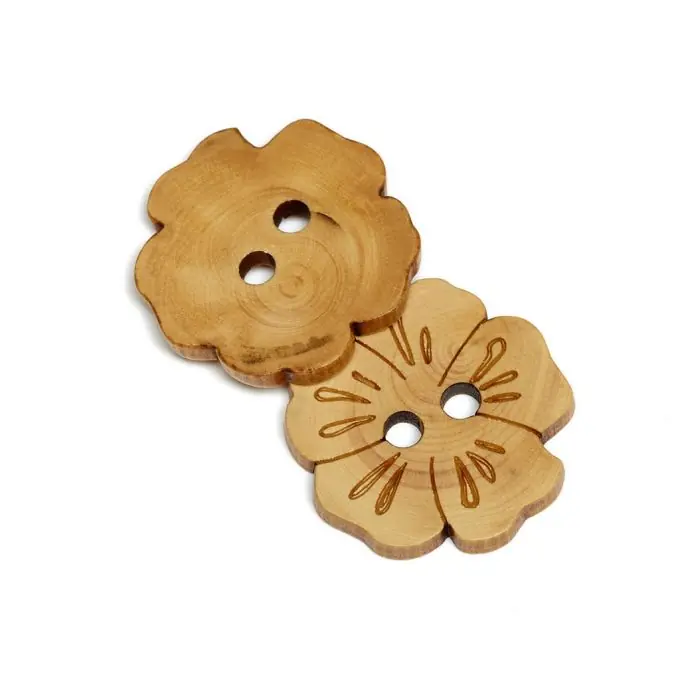 Must-Have Knöpfe 4 Löcher grün