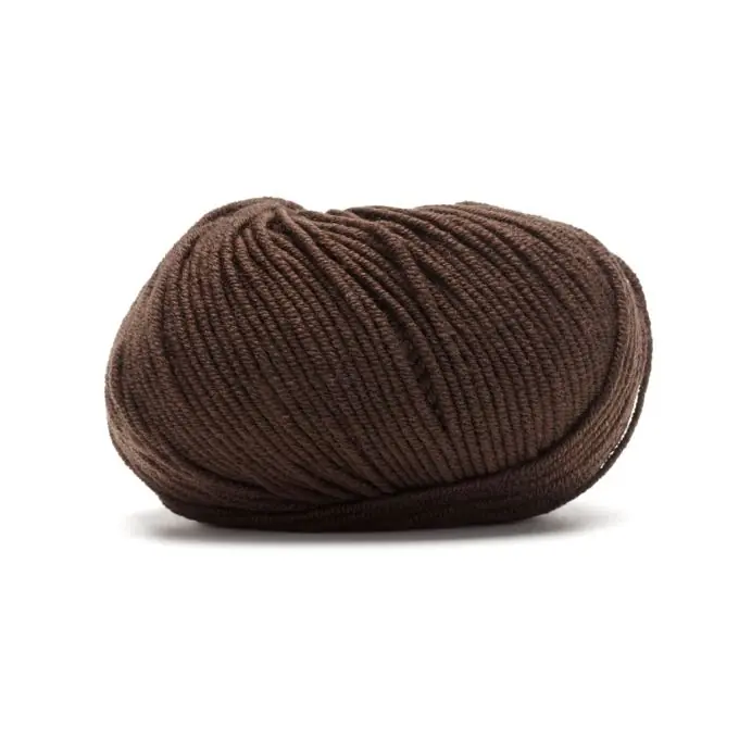 Wollgarn Braun 113cm Reine Schurwolle Markenprodukt