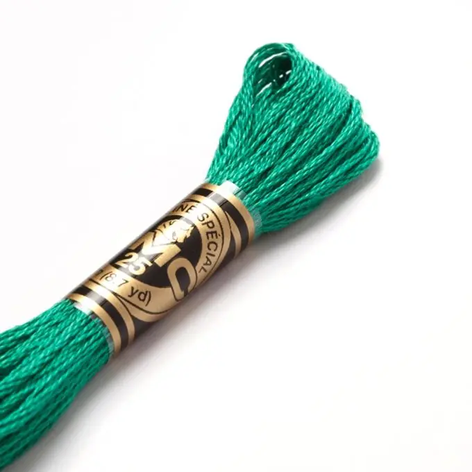Mouliné-Faden für Stickerei – Grüntöne – COL 3850 Mega-Angebot