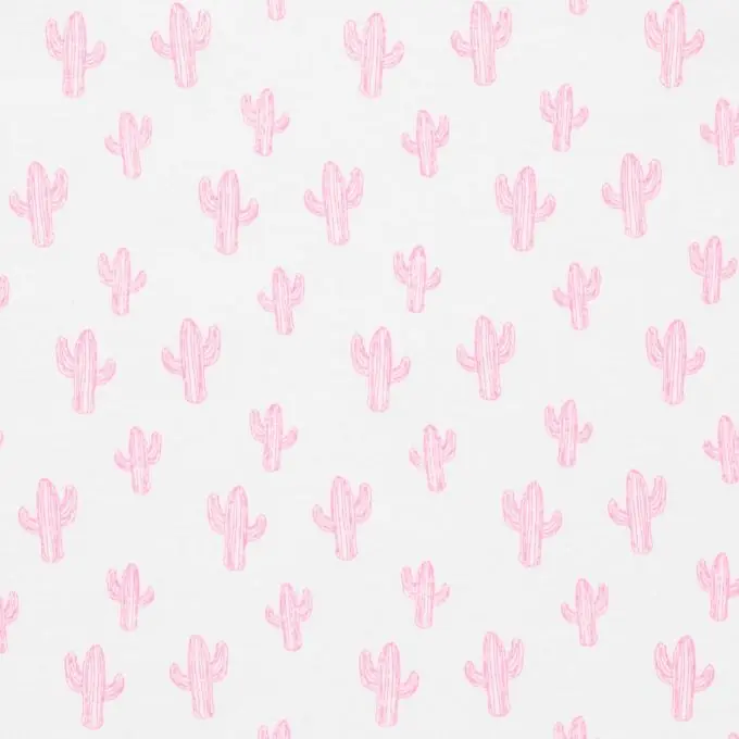 Finale Aktion Jersey Baumwolle Kaktus fluo rosa