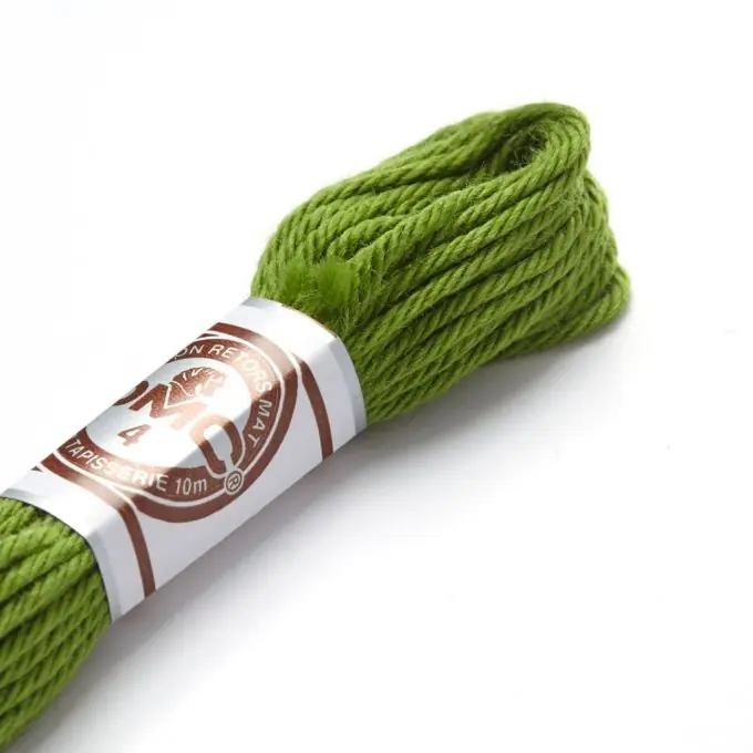 Zwirnsfaden für Stickerei, mattes Grün – COL 2469 Finale Aktion