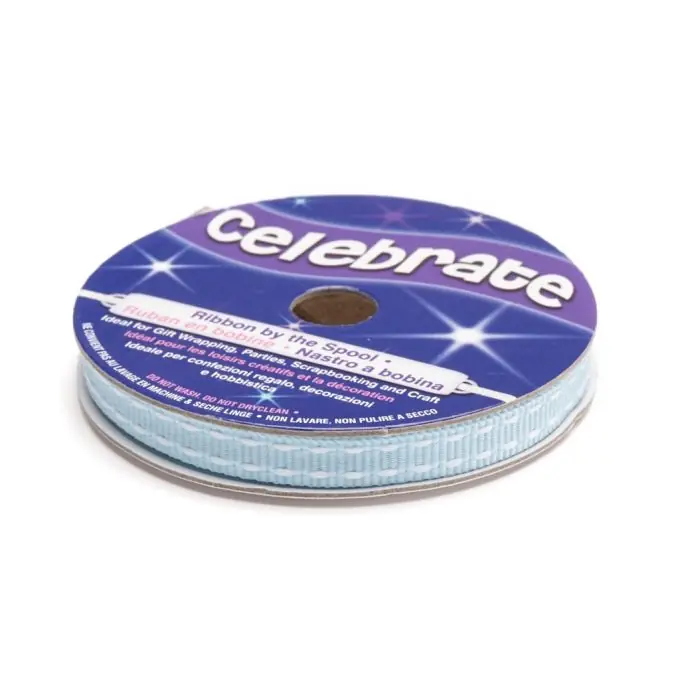 Limited Edition Grobkörnige Bandspule, blau