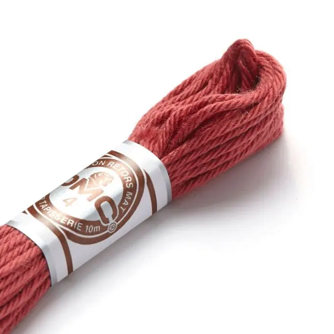 Original Zwirnsfaden für Stickerei, mattes Rosa bis Violett – COL 2327