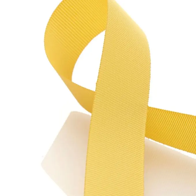 Beliebt Hut-Ripsband – Dunkelgelb