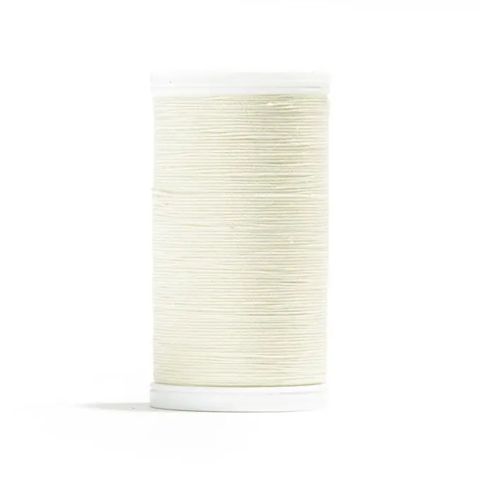 Baumwollgarnspule Mondial Tissus, weiß-beige, 100 Meter Nur Heute