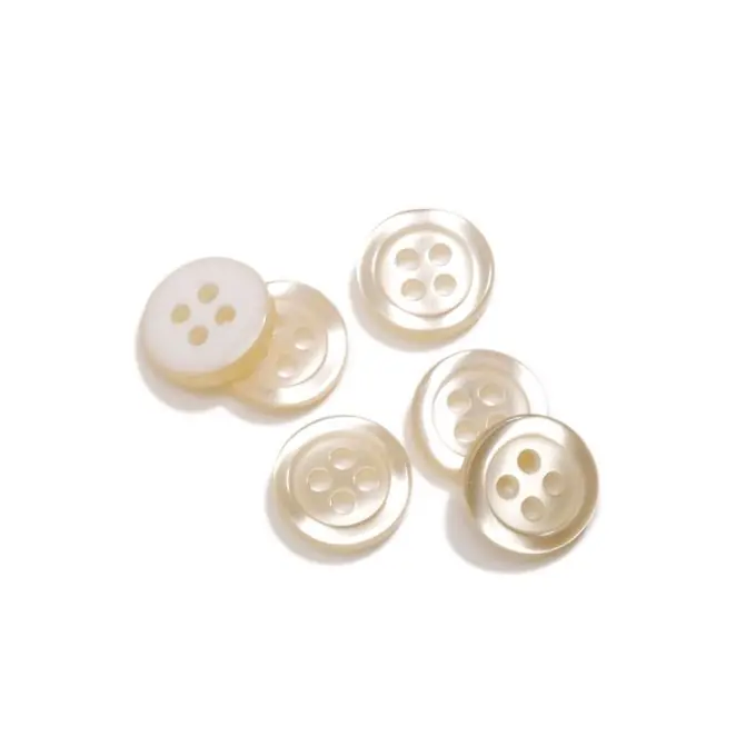 Knöpfe 4 Löcher Hemd beige Knallerangebot