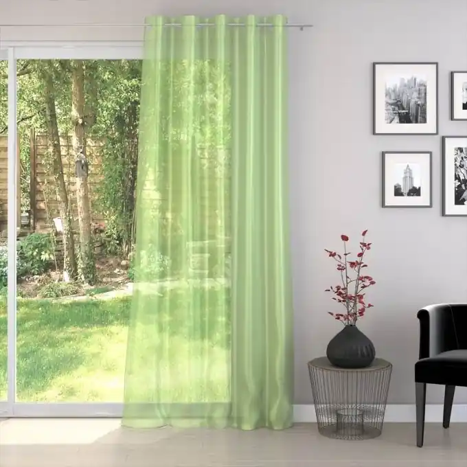 Top-Angebot Einfarbige Gardine mit Streifen Paradise