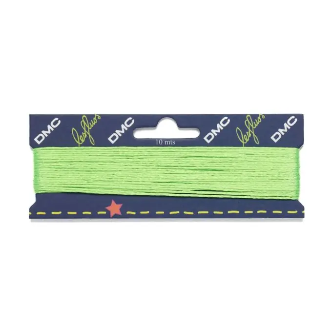 Premium DMC-Garn fluo grün