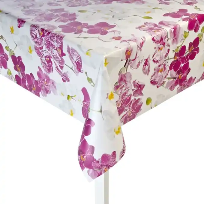 Wachstuch Orchidee rosa Schneller Versand