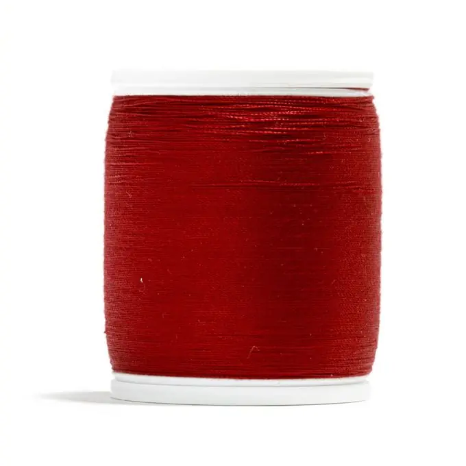 Preis Gesenkt Baumwollgarnspule Mondial Tissus, rot, 500 Meter