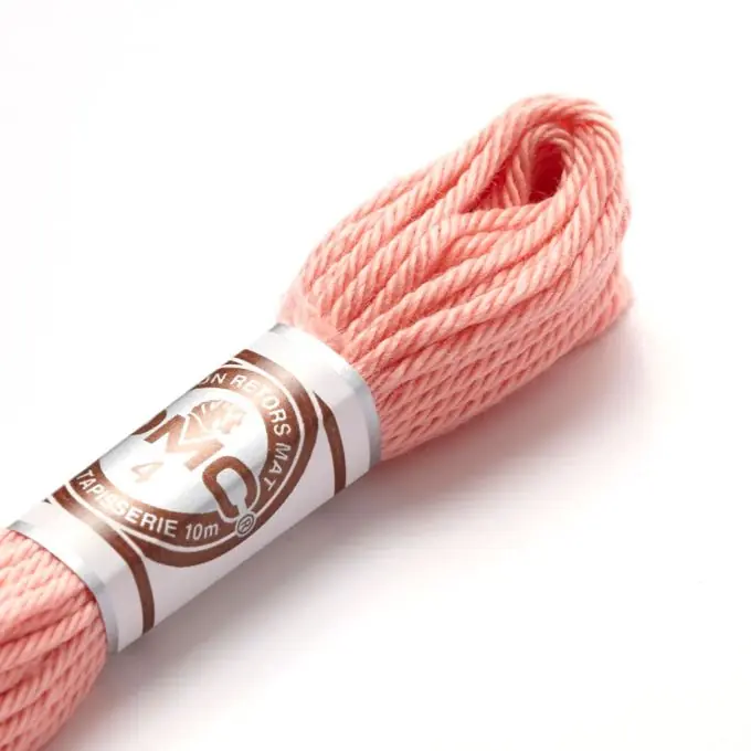 Bestseller Zwirnsfaden für Stickerei, mattes Rosa bis Violett – COL 2104