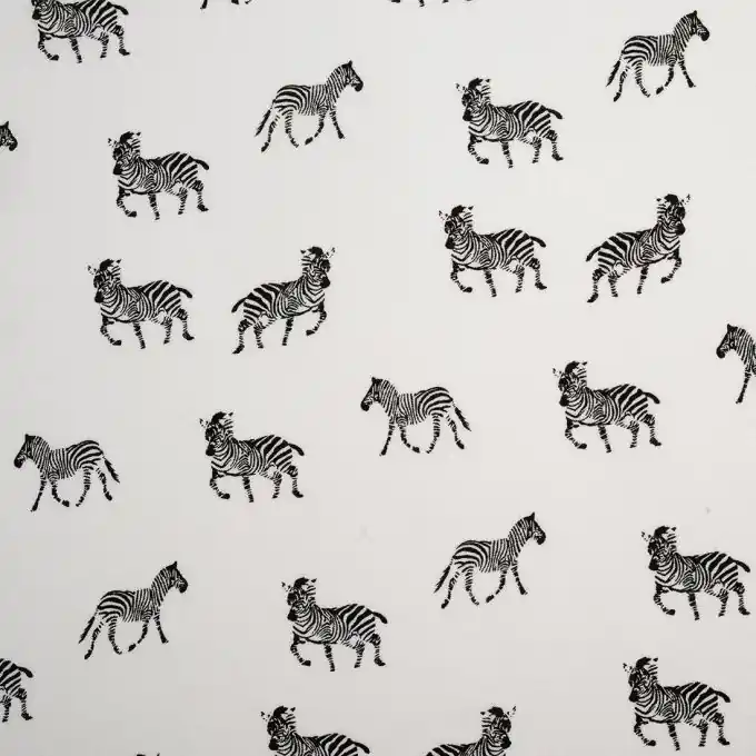 Bestpreis Viskosestoff Zebra 135cm Breite
