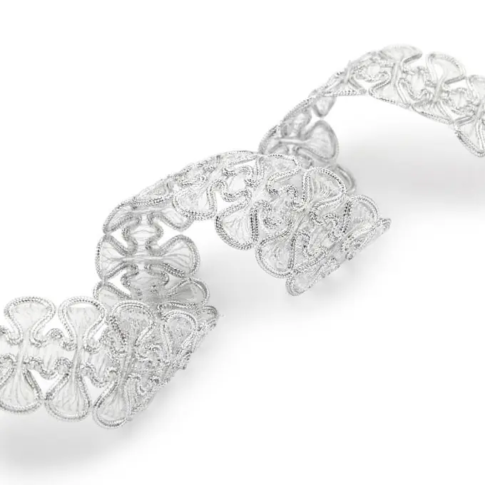 Gleich Bestellen Zierband  Oriental, silberfarben