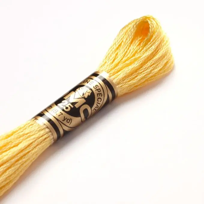 Wochenendangebot Mouliné-Faden für Stickereien – Gelb- und Orangetöne – COL 744