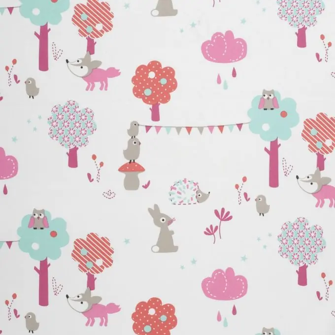 Baumwollstoff Forêt-Muster 160cm Breite Ausverkauf