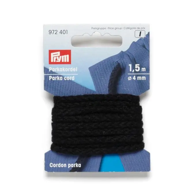 Beliebt Kordel Parka schwarz