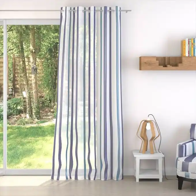 Super-Preis Gestreifte Gardine Stuartray, extra breit