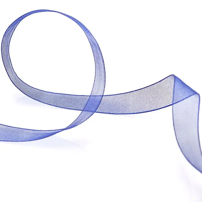 Versand Am Gleichen Tag Organdy-Band – Dunkelblau