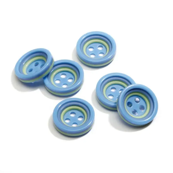 Knöpfe 4 Löcher himmelblau Bestseller
