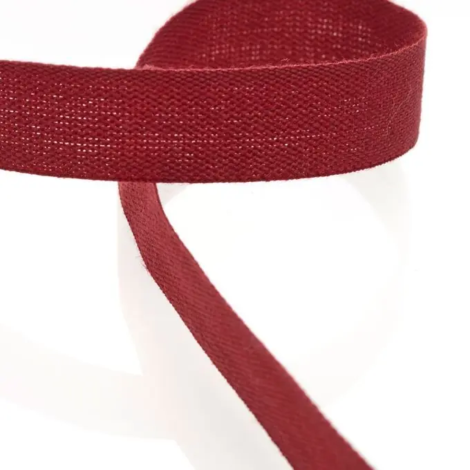 Beliebt Band aus Baumwolle – Bordeauxrot