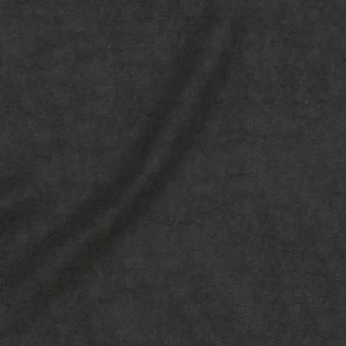 Kostenfreie Lieferung Schwarzer Wildlederimitat Stoff Uni 150cm Breite