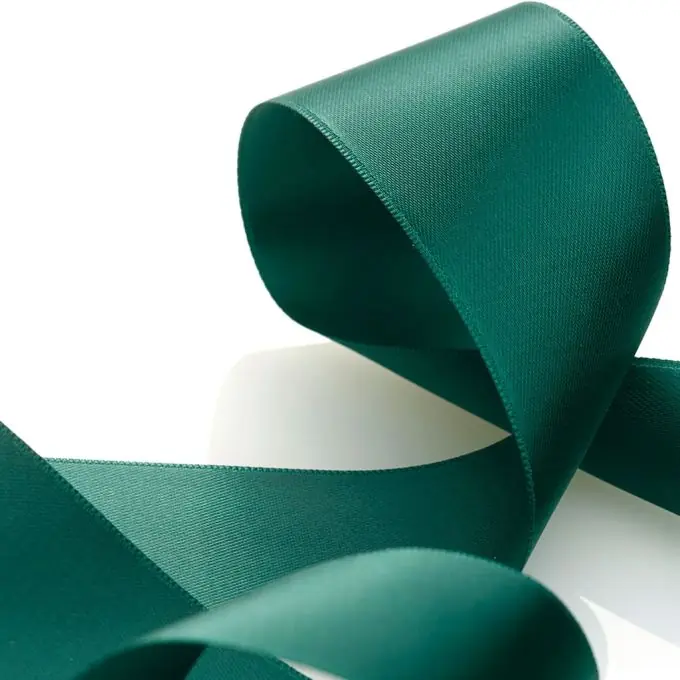 Sonderangebot Satinband – Dunkelgrün